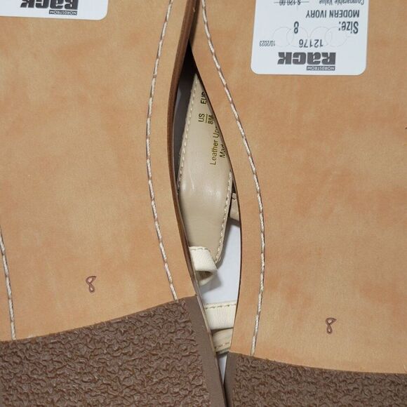 Sam Edelman Sandals Womens Size 8 M Gigi Signet Ankle Strap Modern Ivory NWOB - Picture 15 of 15